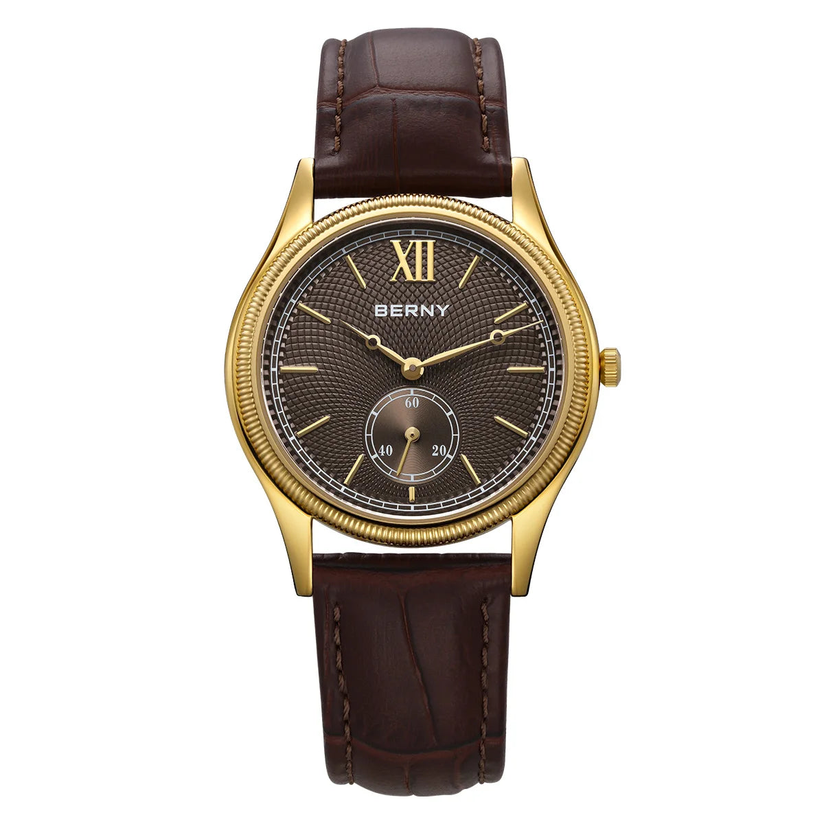 BERNY Classic - Chocolate dial, brown strap