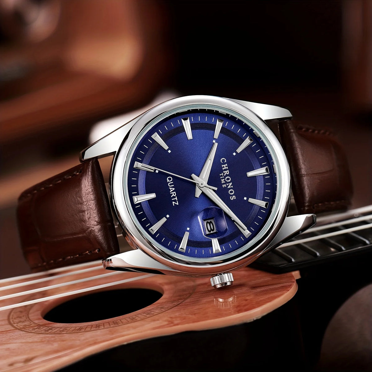 CHRONOS dress watch side view