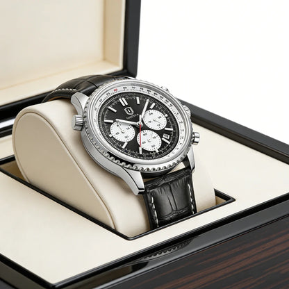 QINGXIYA Aviator Chronograph - in box