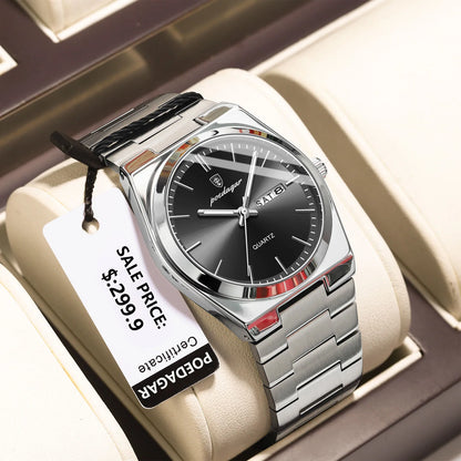 Silver / Black
