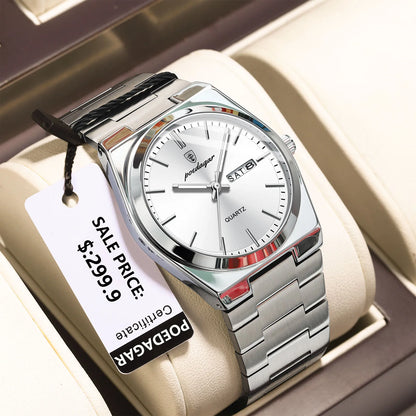 Silver / White