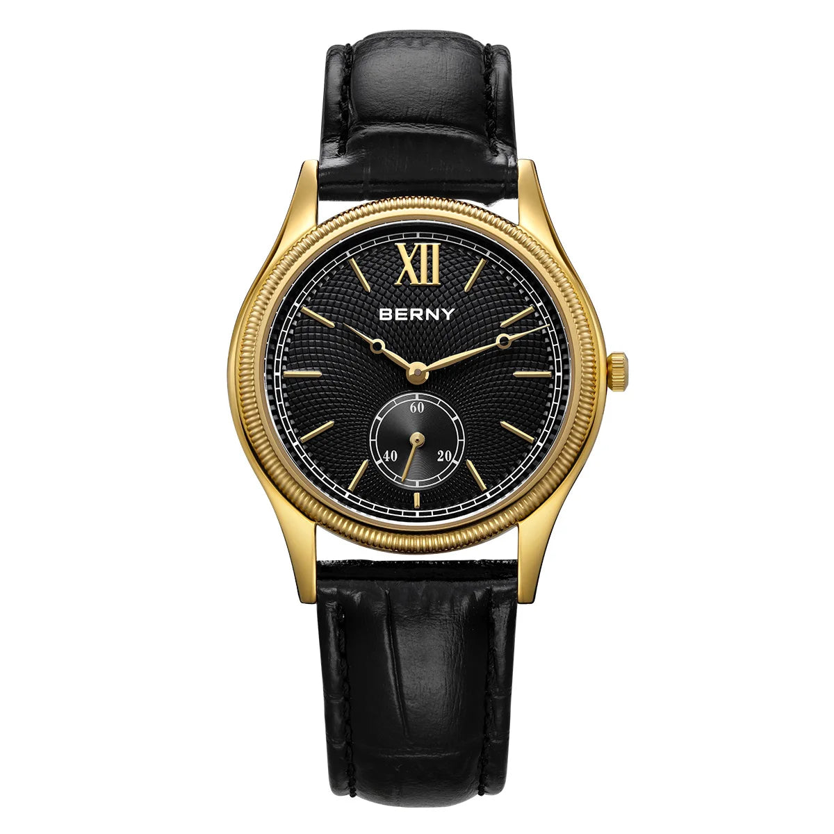 BERNY Classic - Black dial, black strap