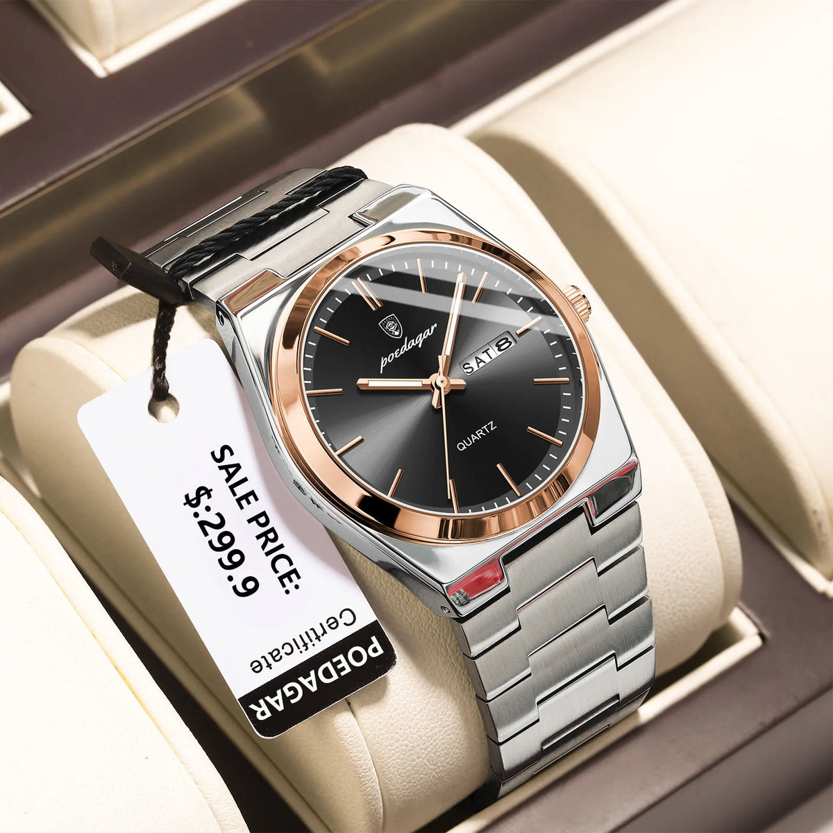 Rose Gold / Black