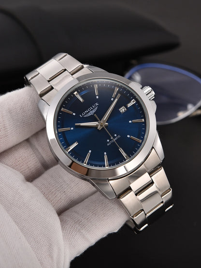 Tonneau automatic watch detail