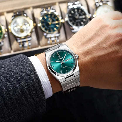 POEDAGAR quartz watch bracelet