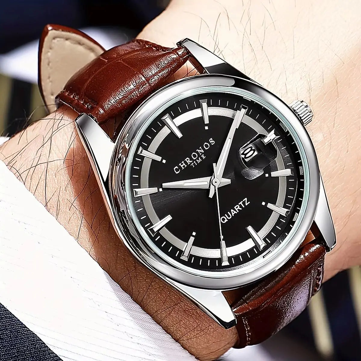 CHRONOS dress watch dial