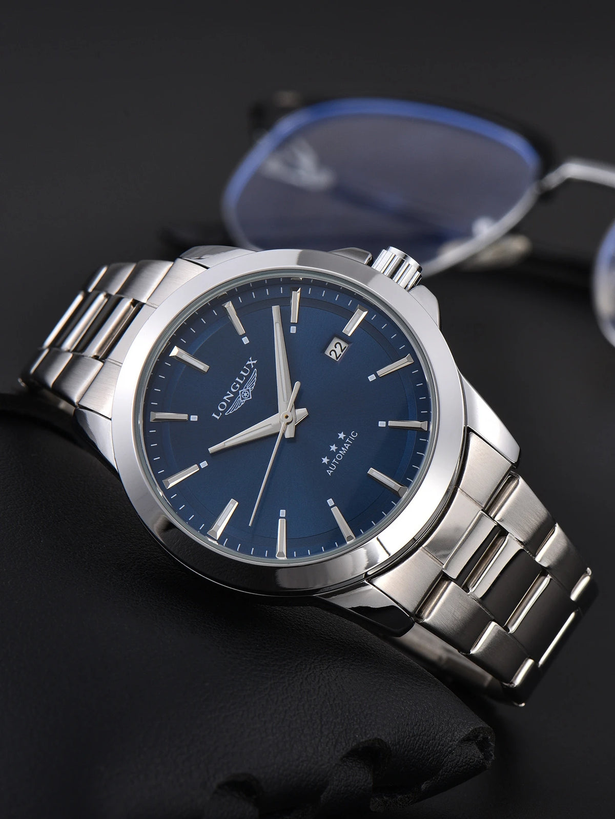 Tonneau automatic men's watch