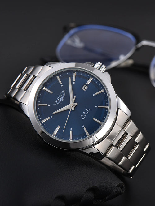 Tonneau automatic men's watch